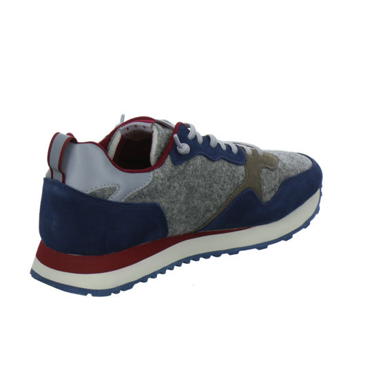 Maripe Schnürhalbschuhe Blau-kombi - 360° Ansicht