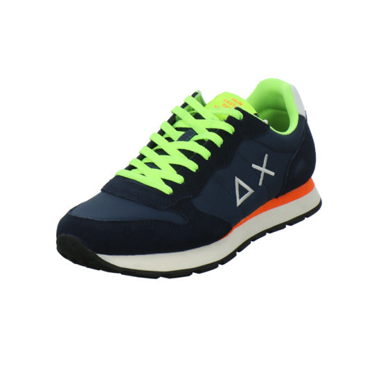 SUN68 Tom Fluo Schnürhalbschuhe Blau-kombi - 360° Ansicht