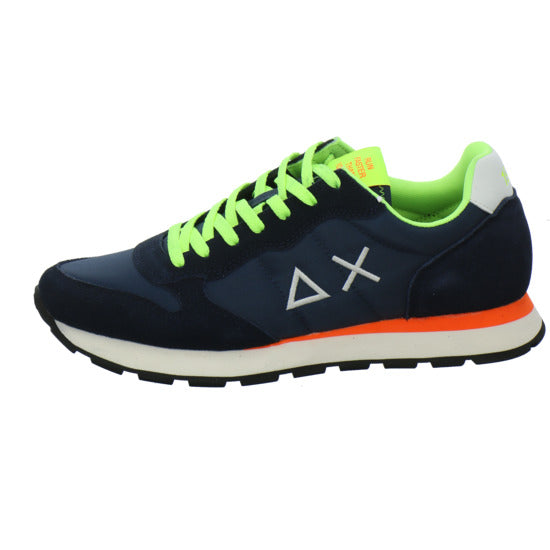 SUN68 Tom Fluo Schnürhalbschuhe Blau-kombi - 360° Ansicht