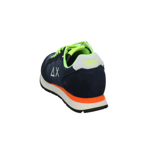SUN68 Tom Fluo Schnürhalbschuhe Blau-kombi - 360° Ansicht
