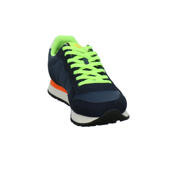 SUN68 Tom Fluo Schnürhalbschuhe Blau-kombi - 360° Ansicht