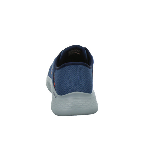 Skechers GO WALK FLEX Schnürhalbschuhe Blau-kombi