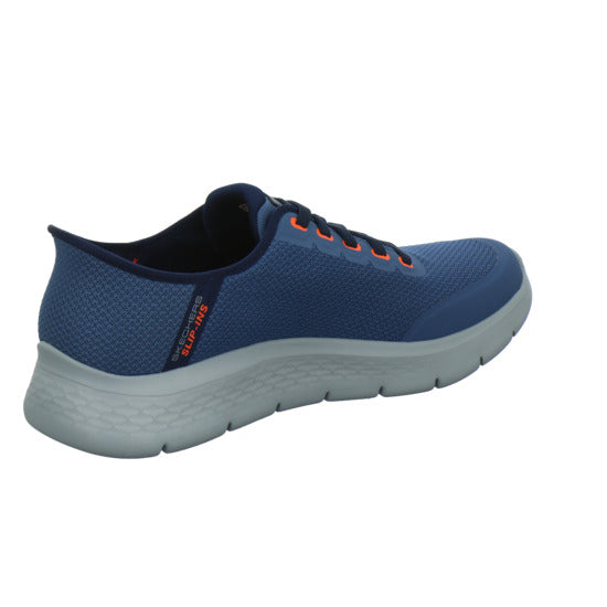 Skechers GO WALK FLEX Schnürhalbschuhe Blau-kombi