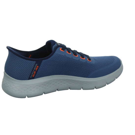 Skechers GO WALK FLEX Schnürhalbschuhe Blau-kombi
