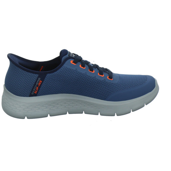 Skechers GO WALK FLEX Schnürhalbschuhe Blau-kombi