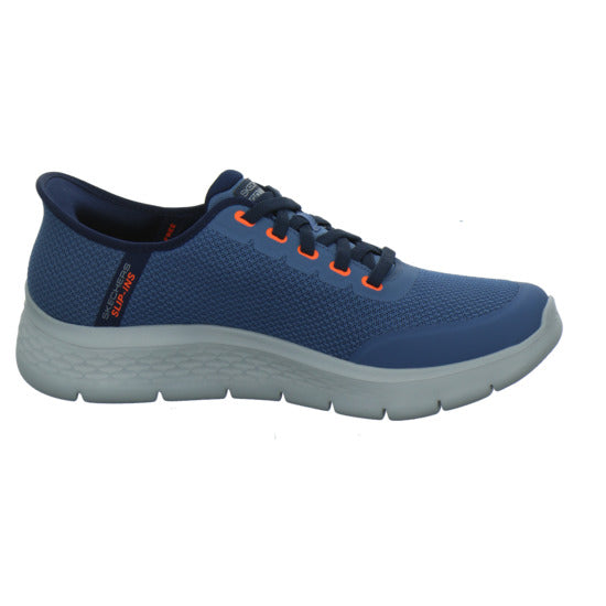 Skechers GO WALK FLEX Schnürhalbschuhe Blau-kombi