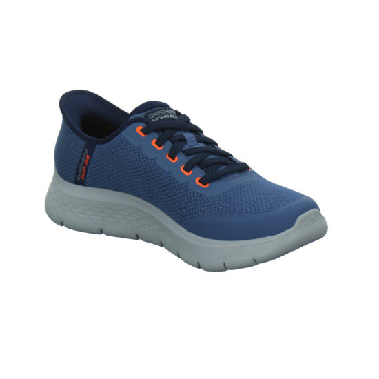 Skechers GO WALK FLEX Schnürhalbschuhe Blau-kombi
