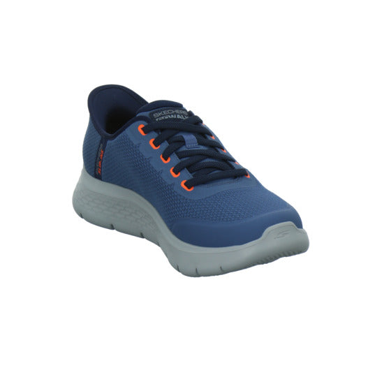 Skechers GO WALK FLEX Schnürhalbschuhe Blau-kombi