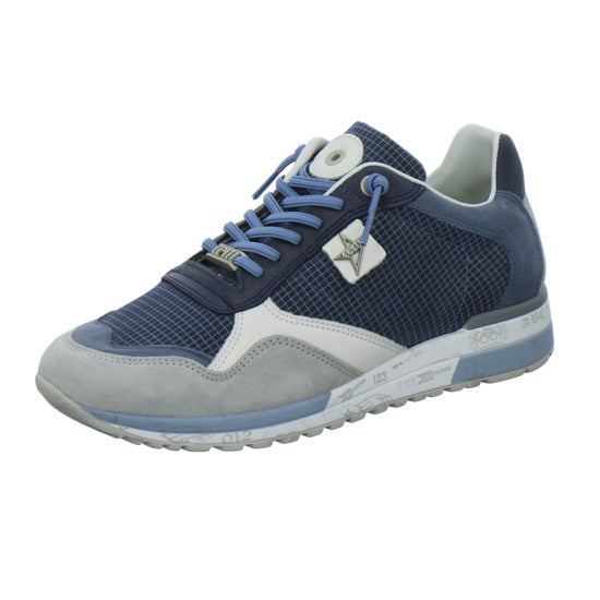Cetti Schnürhalbschuhe Blau-kombi - 360° Ansicht