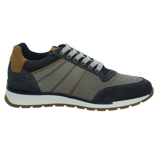 Bullboxer Schnürhalbschuhe Blau-kombi - 360° Ansicht