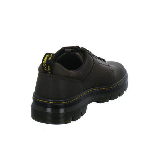 Dr. Martens Reeder Leather Schnürhalbschuhe Dunkelbraun - 360° Ansicht