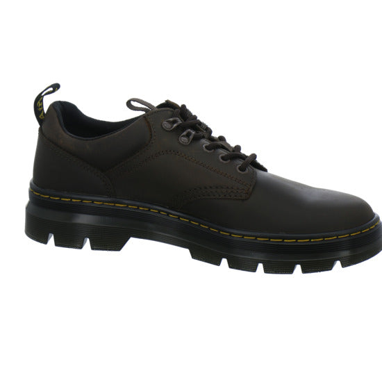 Dr. Martens Reeder Leather Schnürhalbschuhe Dunkelbraun - 360° Ansicht