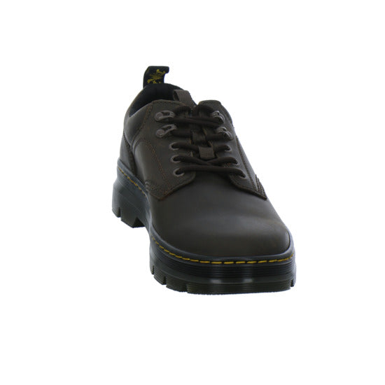 Dr. Martens Reeder Leather Schnürhalbschuhe Dunkelbraun - 360° Ansicht
