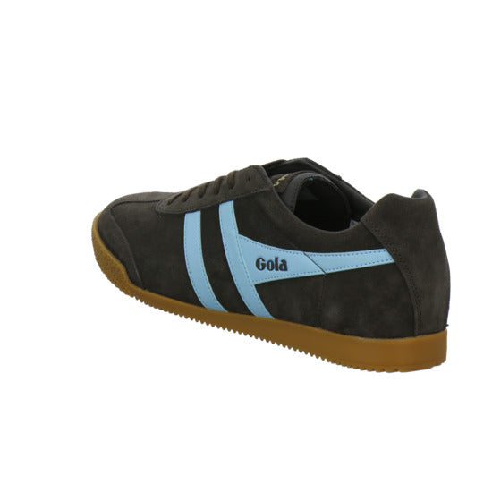 Gola Harrier Schnürhalbschuhe Dunkelbraun - 360° Ansicht