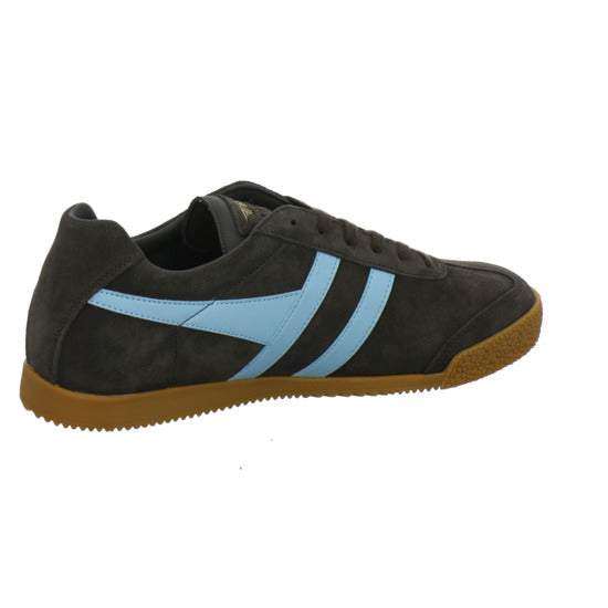 Gola Harrier Schnürhalbschuhe Dunkelbraun - 360° Ansicht