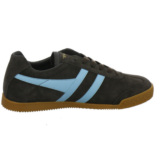 Gola Harrier Schnürhalbschuhe Dunkelbraun - 360° Ansicht