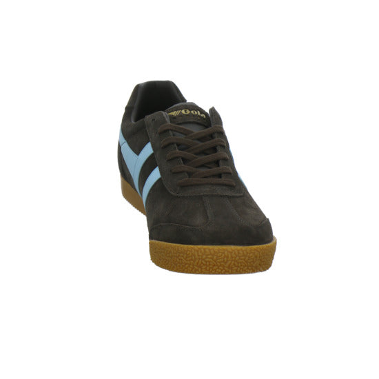Gola Harrier Schnürhalbschuhe Dunkelbraun - 360° Ansicht