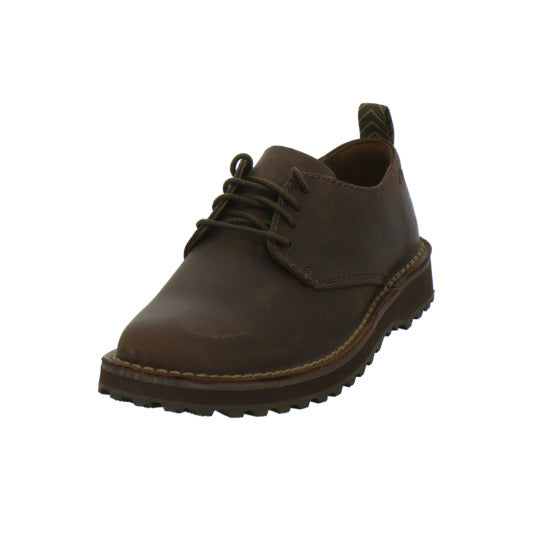 Clarks Solsbury Schnürhalbschuhe Dunkelbraun - 360° Ansicht