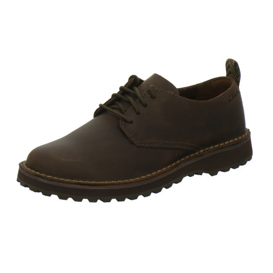 Clarks Solsbury Schnürhalbschuhe Dunkelbraun - 360° Ansicht