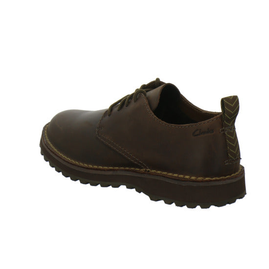 Clarks Solsbury Schnürhalbschuhe Dunkelbraun - 360° Ansicht