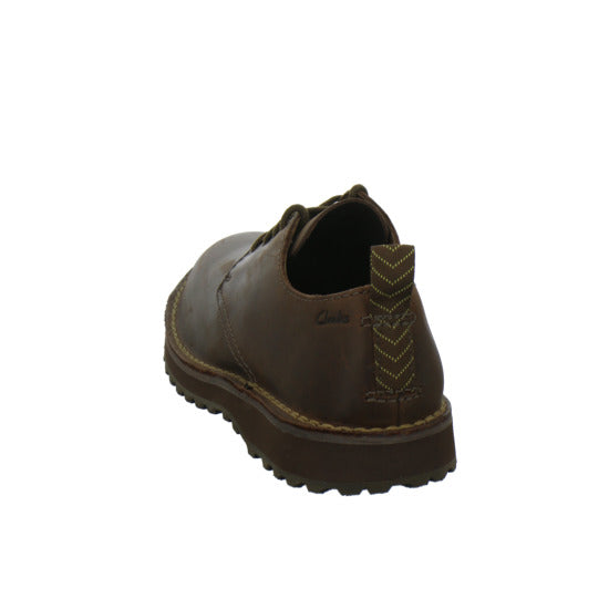 Clarks Solsbury Schnürhalbschuhe Dunkelbraun - 360° Ansicht