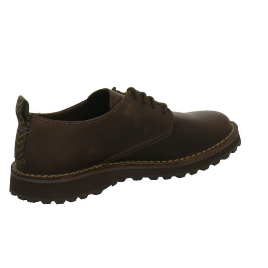 Clarks Solsbury Schnürhalbschuhe Dunkelbraun - 360° Ansicht