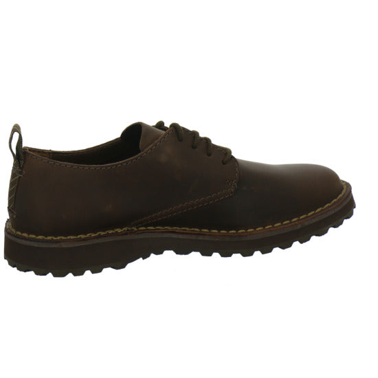 Clarks Solsbury Schnürhalbschuhe Dunkelbraun - 360° Ansicht