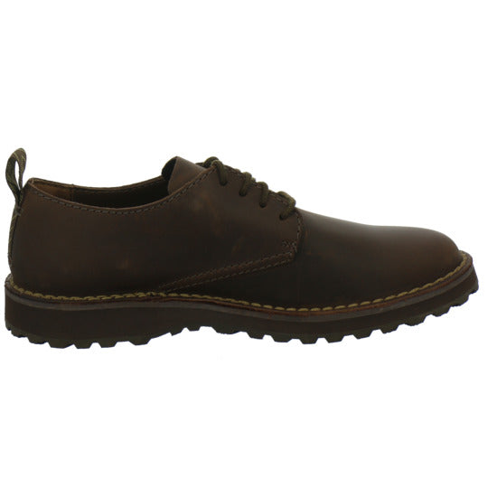 Clarks Solsbury Schnürhalbschuhe Dunkelbraun - 360° Ansicht