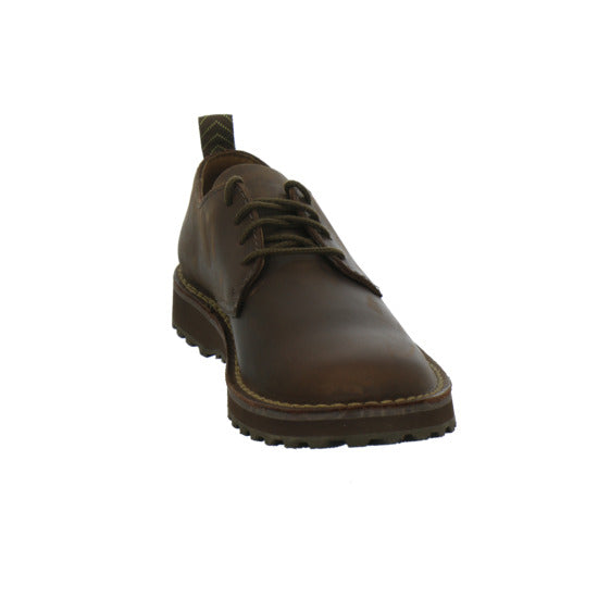 Clarks Solsbury Schnürhalbschuhe Dunkelbraun - 360° Ansicht
