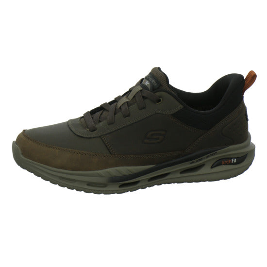 Skechers Sneaker Herren Arch Fit Slip Ins Dunkelbraun