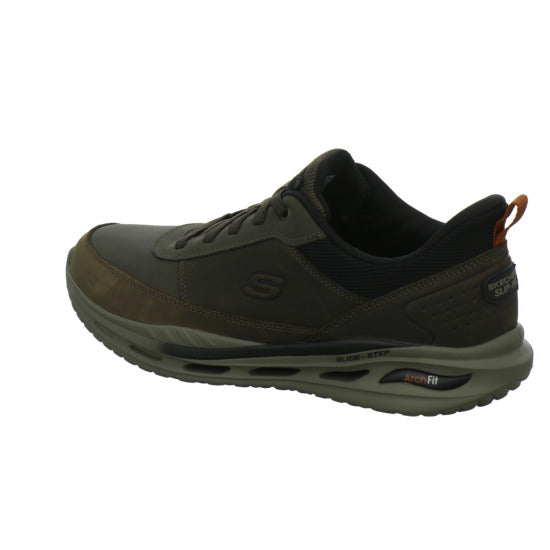 Skechers Sneaker Herren Arch Fit Slip Ins Dunkelbraun