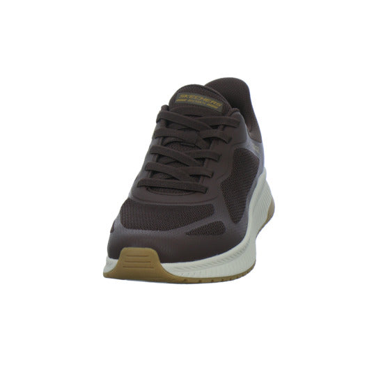 Skechers Sneaker Herren Bobs Slip-Ins Dunkelbraun