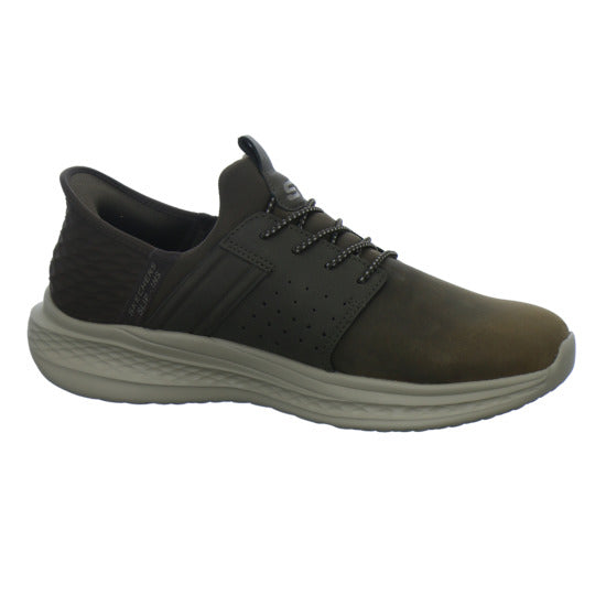 Skechers Sneaker Herren Slip Ins Dunkelbraun