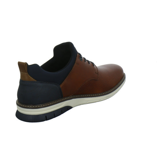 Rieker Schnürhalbschuhe Mittelbraun - 360° Ansicht