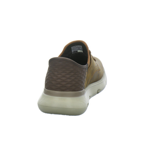 Skechers Garza Slip Ins Schnürhalbschuhe Mittelbraun - 360° Ansicht