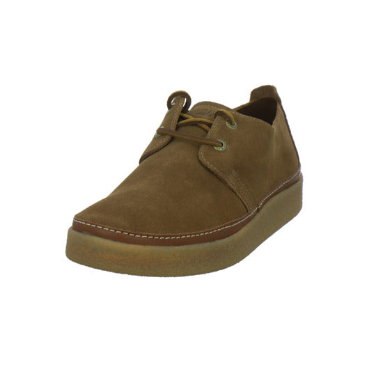 Clarks Clarkwood Low Schnürhalbschuhe Mittelbraun - 360° Ansicht
