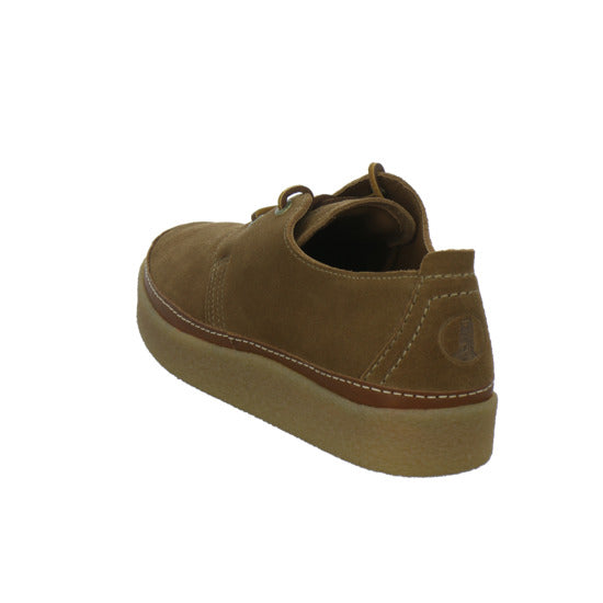 Clarks Clarkwood Low Schnürhalbschuhe Mittelbraun - 360° Ansicht