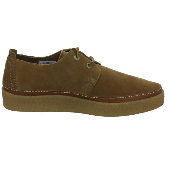 Clarks Clarkwood Low Schnürhalbschuhe Mittelbraun - 360° Ansicht