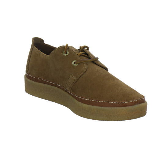 Clarks Clarkwood Low Schnürhalbschuhe Mittelbraun - 360° Ansicht