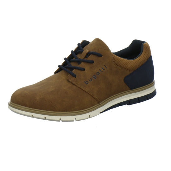 Bugatti Classic Sandman Schnürhalbschuhe Mittelbraun - 360° Ansicht