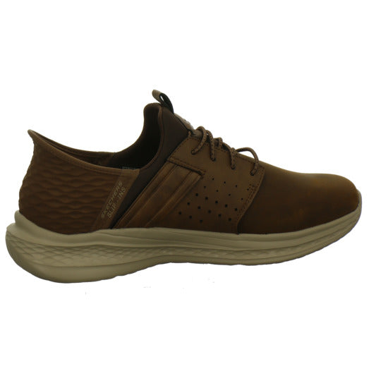 Skechers Slip Ins Schnürhalbschuhe Mittelbraun
