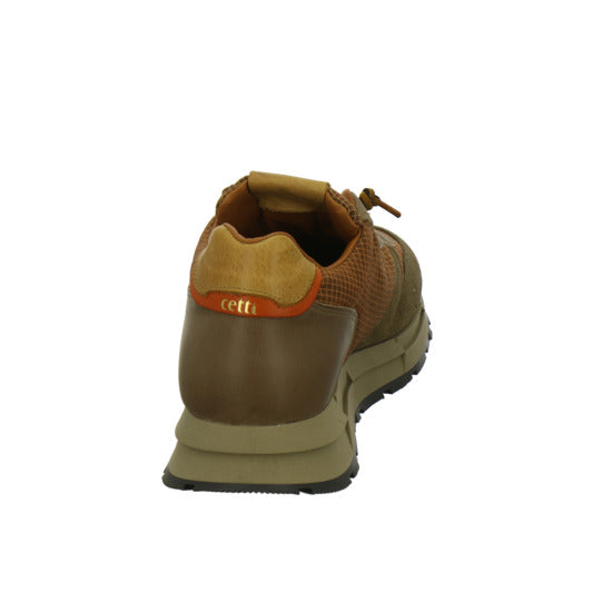 Cetti Schnürhalbschuhe Mittelbraun