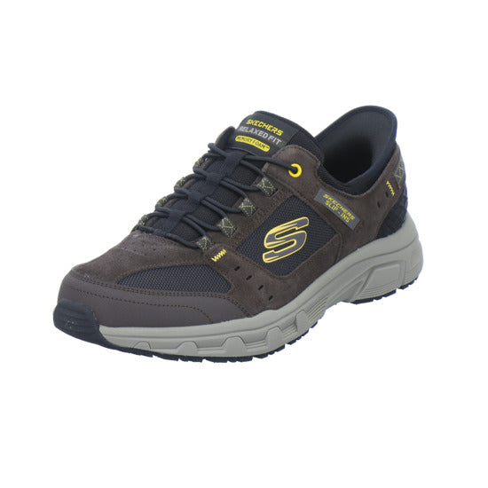 Skechers Sneaker Herren Slip Ins Oak Canyon Braun-kombi