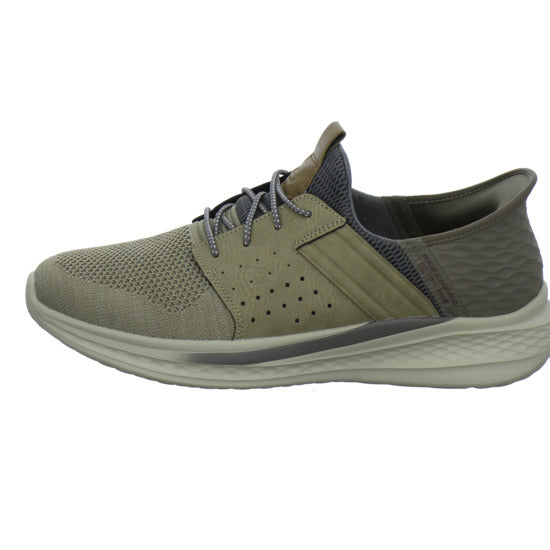 Skechers Slade Slip Ins Schnürhalbschuhe taupe - 360° Ansicht