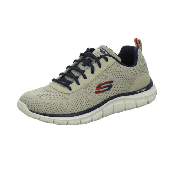 Skechers TRACK Schnürhalbschuhe taupe - 360° Ansicht