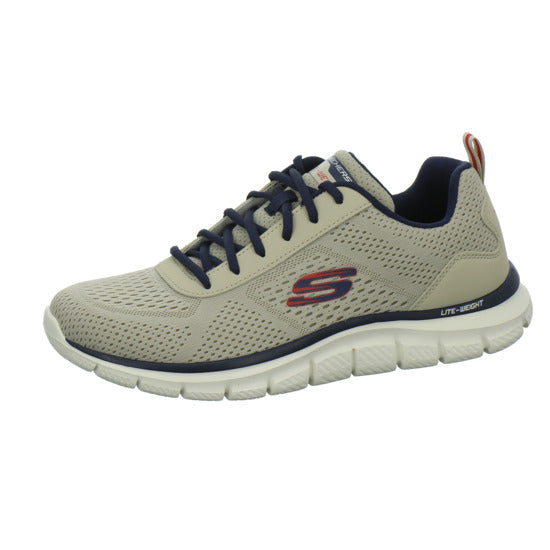 Skechers TRACK Schnürhalbschuhe taupe - 360° Ansicht