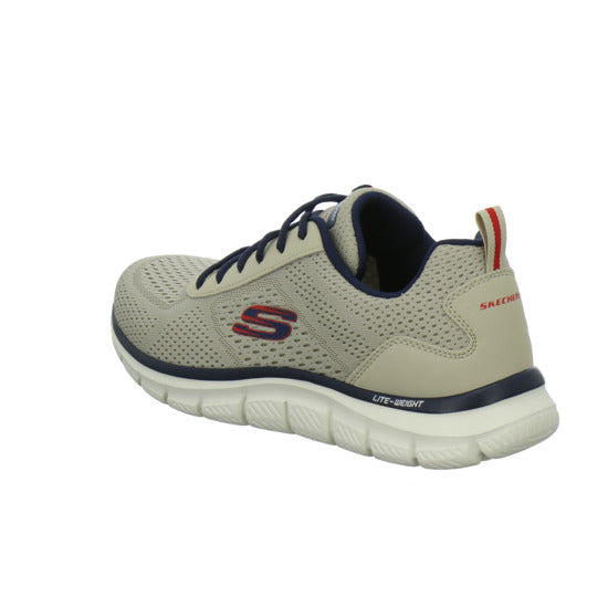 Skechers TRACK Schnürhalbschuhe taupe - 360° Ansicht