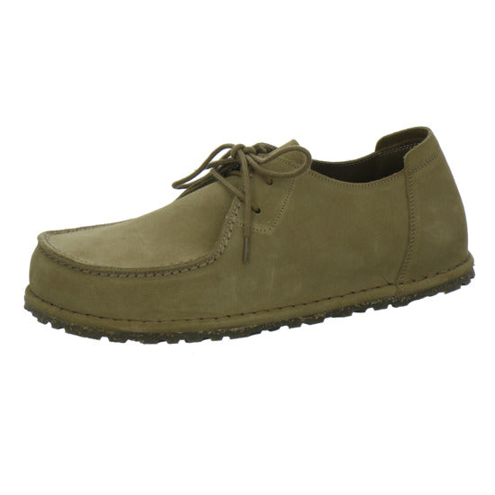 Birkenstock Utti Schnürhalbschuhe taupe - 360° Ansicht