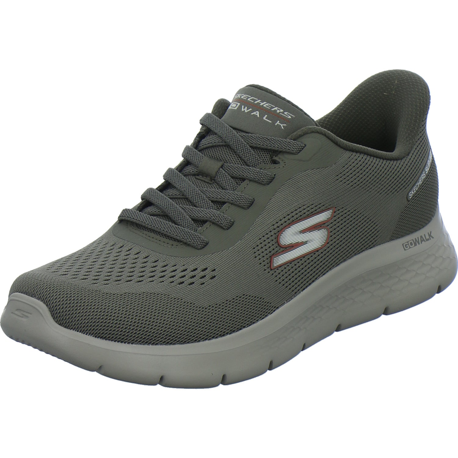 Skechers Sneaker Herren Go Walk Slip-Ins taupe