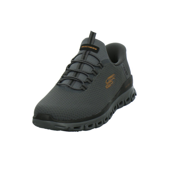 Skechers Slip Ins Schnürhalbschuhe Anthrazit - 360° Ansicht